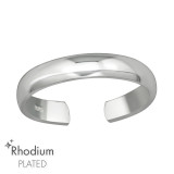 Plain - 925 Sterling Silver Toe Rings SD48582