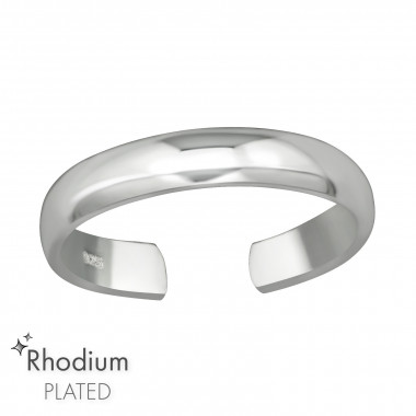 Plain - 925 Sterling Silver Toe Rings SD48582