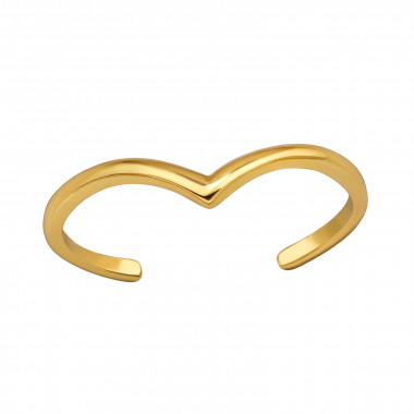 Heart - 925 Sterling Silver Toe Rings SD48584