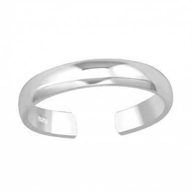 Plain - 925 Sterling Silver Toe Rings SD507