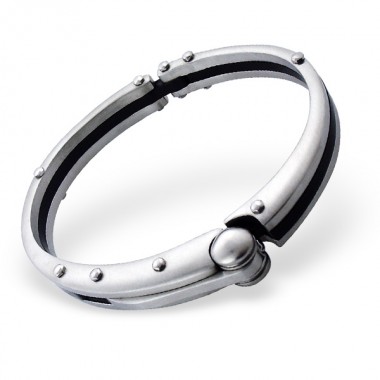 Cuff - 316L Surgical Grade Stainless Steel Men Steel Bracelet SD1076