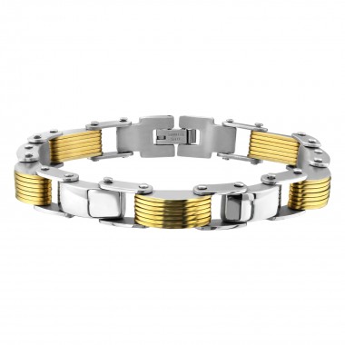 Chain - Rubber Men Steel Bracelet SD1873