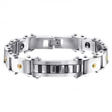 Chain - 316L Surgical Grade Stainless Steel Men Steel Bracelet SD1876