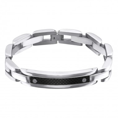 Bangle - 316L Surgical Grade Stainless Steel Men Steel Bracelet SD6210