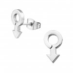 Arrow - 316L Surgical Grade Stainless Steel Stainless Steel Ear studs SD1260 Arrow - 316L Surgical Grade Stainless Steel Stainless Steel Ear studs SD1260