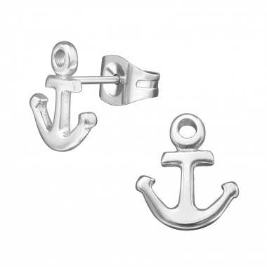 Anchor - 316L Surgical Grade Stainless Steel Stainless Steel Ear studs SD18489