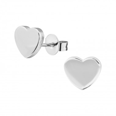 Heart - 316L Surgical Grade Stainless Steel Stainless Steel Ear studs SD19533