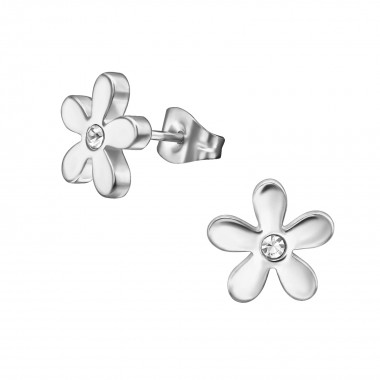 Flower - 316L Surgical Grade Stainless Steel Stainless Steel Ear studs SD29754