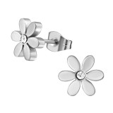 Flower - 316L Surgical Grade Stainless Steel Stainless Steel Ear studs SD29778