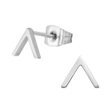 Triangle - 316L Surgical Grade Stainless Steel Stainless Steel Ear studs SD29804