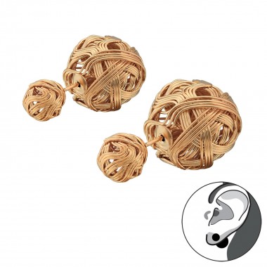 Knot - 316L Surgical Grade Stainless Steel Stainless Steel Ear studs SD34273