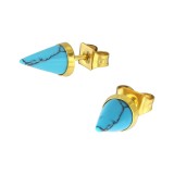Cone - 316L Surgical Grade Stainless Steel Stainless Steel Ear studs SD34740
