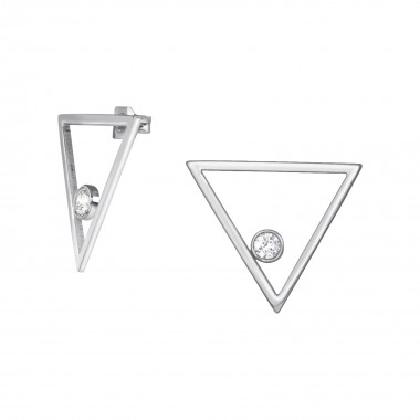Triangle - 316L Surgical Grade Stainless Steel Stainless Steel Ear studs SD34773