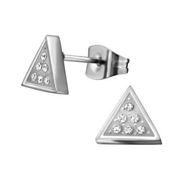 Triangle - 316L Surgical Grade Stainless Steel Stainless Steel Ear studs SD35015