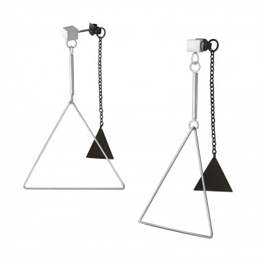Triangle - 316L Surgical Grade Stainless Steel Stainless Steel Ear studs SD37717