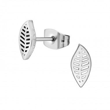 Leaf - 316L Surgical Grade Stainless Steel Stainless Steel Ear studs SD40438