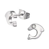 Dolphin - 316L Surgical Grade Stainless Steel Stainless Steel Ear studs SD41045