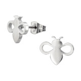 Bee - 316L Surgical Grade Stainless Steel Stainless Steel Ear studs SD44810