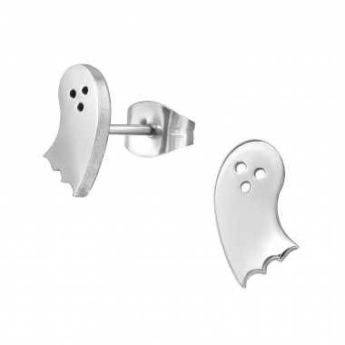 Ghost - 316L Surgical Grade Stainless Steel Stainless Steel Ear studs SD45513