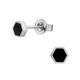 Hexagon - 316L Surgical Grade Stainless Steel Stainless Steel Ear studs SD45533