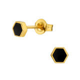 Hexagon - 316L Surgical Grade Stainless Steel Stainless Steel Ear studs SD45534