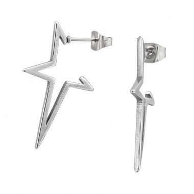 Star - 316L Surgical Grade Stainless Steel Stainless Steel Ear studs SD45556