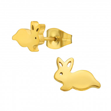 Rabbit - 316L Surgical Grade Stainless Steel Stainless Steel Ear studs SD46331