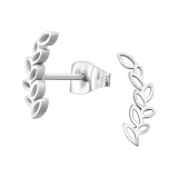 Leaf Branch - 316L Surgical Grade Stainless Steel Stainless Steel Ear studs SD46336