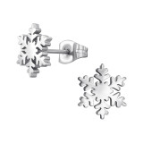 Snowflake - 316L Surgical Grade Stainless Steel Stainless Steel Ear studs SD46743
