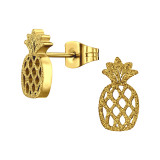 Pineapple - 316L Surgical Grade Stainless Steel Stainless Steel Ear studs SD46760
