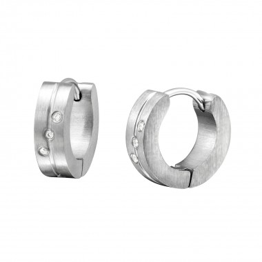Hoops - 316L Surgical Grade Stainless Steel Stainless Steel Earrings SD1130