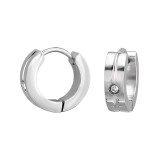 Hoops - 316L Surgical Grade Stainless Steel Stainless Steel Earrings SD1131
