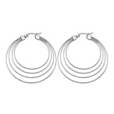 Hoops - 316L Surgical Grade Stainless Steel Stainless Steel Earrings SD4946