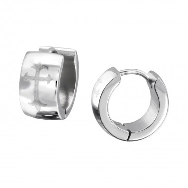 Hoops - 316L Surgical Grade Stainless Steel Stainless Steel Earrings SD708