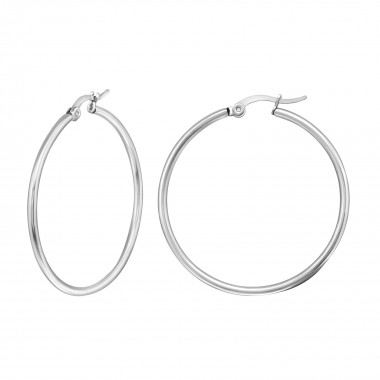 Classic Shape - 316L Surgical Grade Stainless Steel Stainless Steel Earrings SD8355
