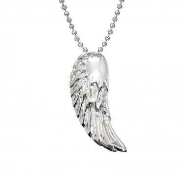 Wing - 316L Surgical Grade Stainless Steel Stainless Steel Necklace SD28415