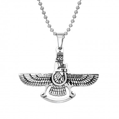 Eagle - 316L Surgical Grade Stainless Steel Stainless Steel Necklace SD28434