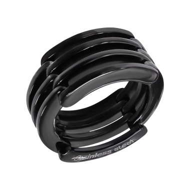 Stack - 316L Surgical Grade Stainless Steel Steel Rings SD11725
