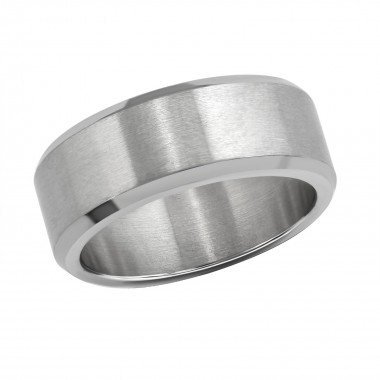 Classic - 316L Surgical Grade Stainless Steel Steel Rings SD14486