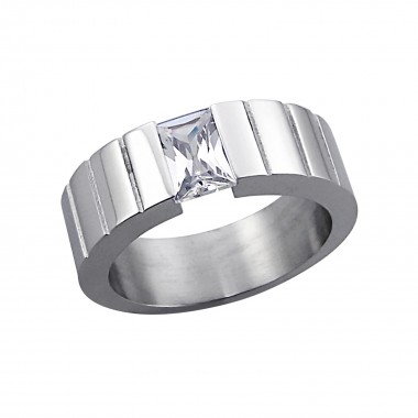 Unclosed - 316L Surgical Grade Stainless Steel Steel Rings SD16684