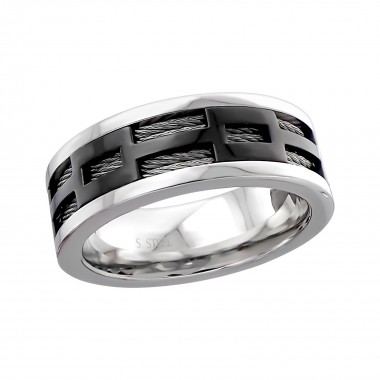Pattern - 316L Surgical Grade Stainless Steel Steel Rings SD17022