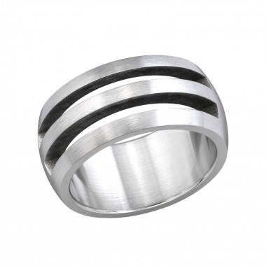 Crevice - 316L Surgical Grade Stainless Steel Steel Rings SD254