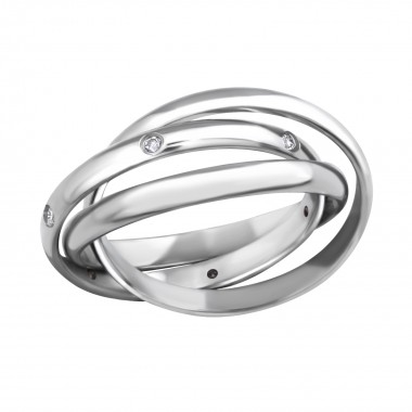 Stack - 316L Surgical Grade Stainless Steel Steel Rings SD259
