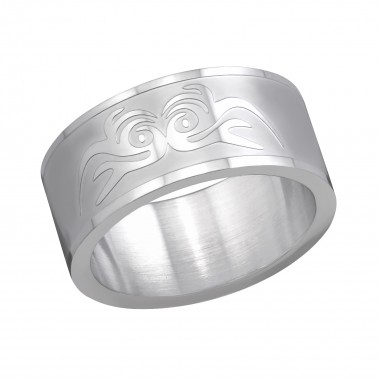 Pattern - 316L Surgical Grade Stainless Steel Steel Rings SD265