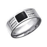 High Polish - 316L Surgical Grade Stainless Steel Steel Rings SD28240
