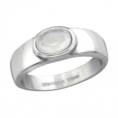 Oval - 316L Surgical Grade Stainless Steel Steel Rings SD37727