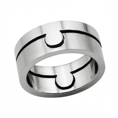 Hole - 316L Surgical Grade Stainless Steel Steel Rings SD6604