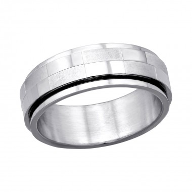 Round - 316L Surgical Grade Stainless Steel Steel Rings SD7757
