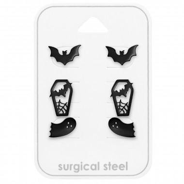 Halloween - 316L Surgical Grade Stainless Steel Steel Jewelry Sets SD49596