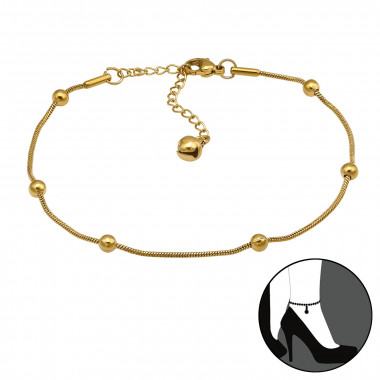 Single Chain With Balls - 316L Surgical Grade Stainless Steel  SD51568